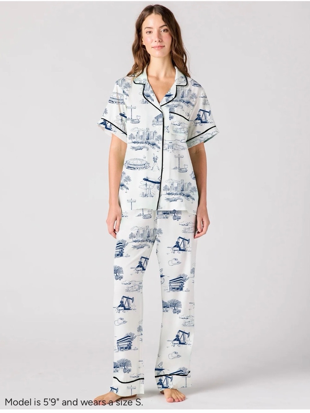 Katie Kime Houston Toile Pajamas